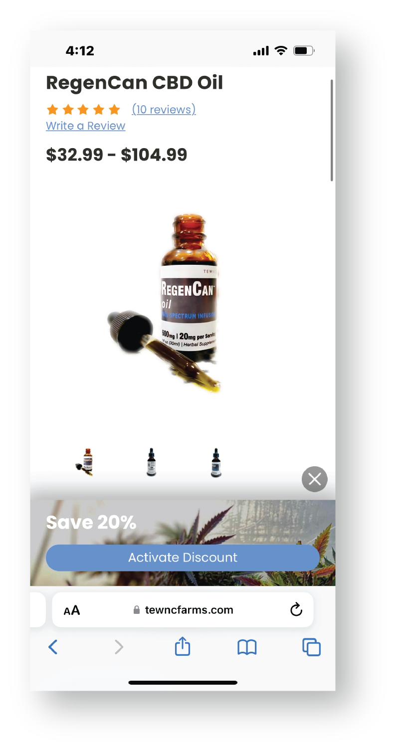 TEWNC Farms work sample